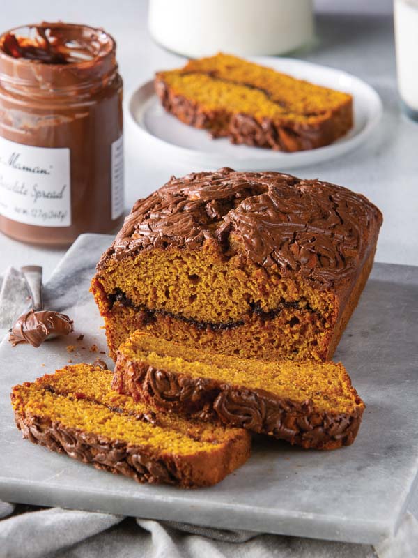 Pumpkin-Chocolate Swirl Bread