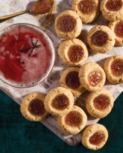 Fig, Walnut, and Blue Cheese Thumbprints