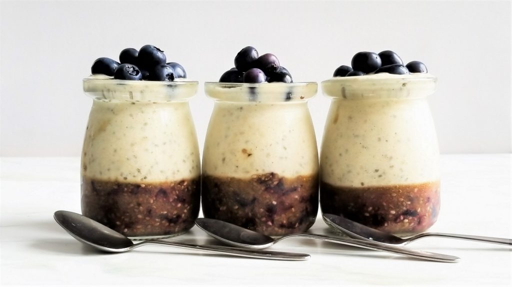 blueberry chia pudding