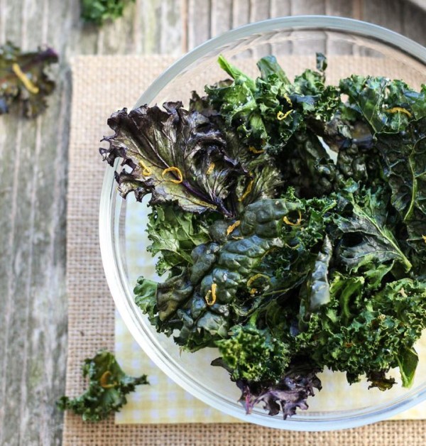 Toaster Oven Kale Chips