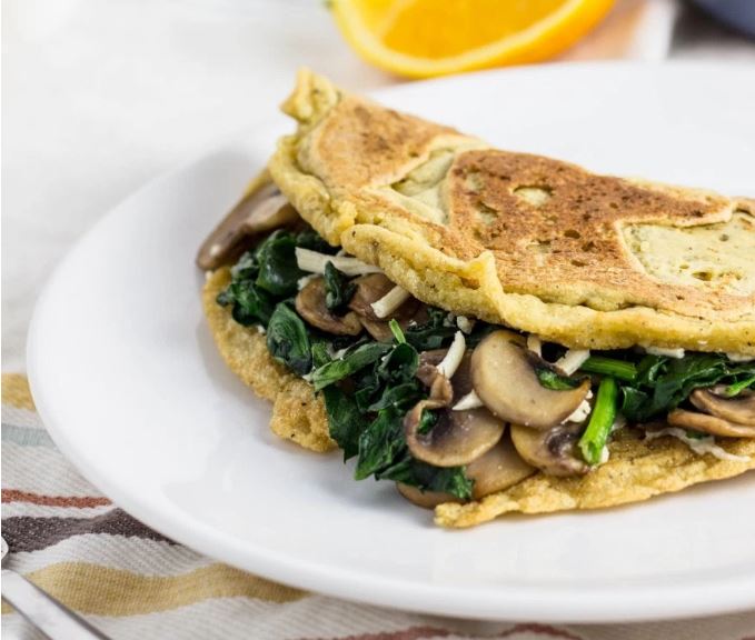 Vegan Omelette for One