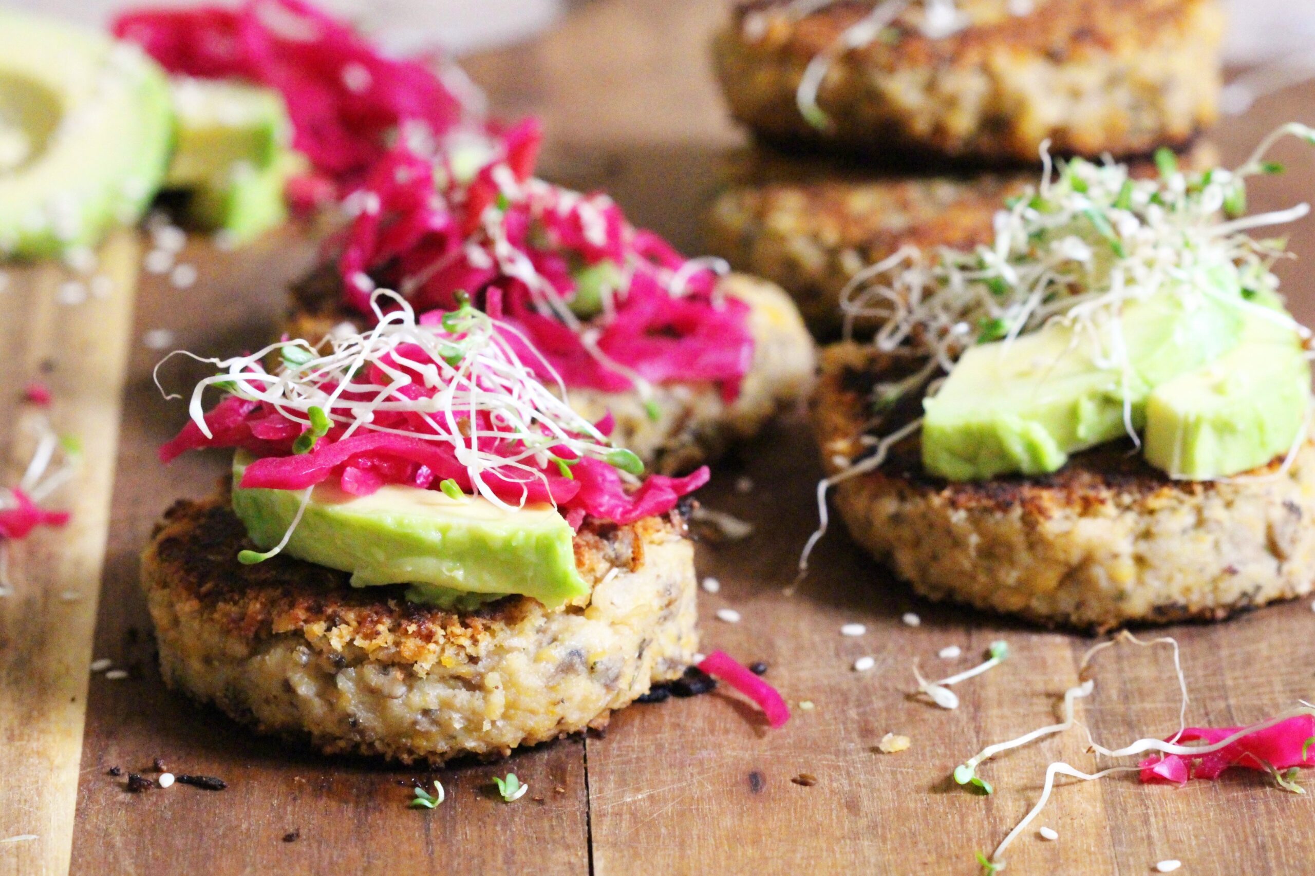 Mushroom Chickpea Burgers - Best Burger Recipes
