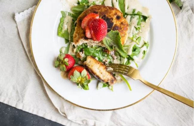 Strawberry Oregano Turkey Burgers - Best Burger Recipes