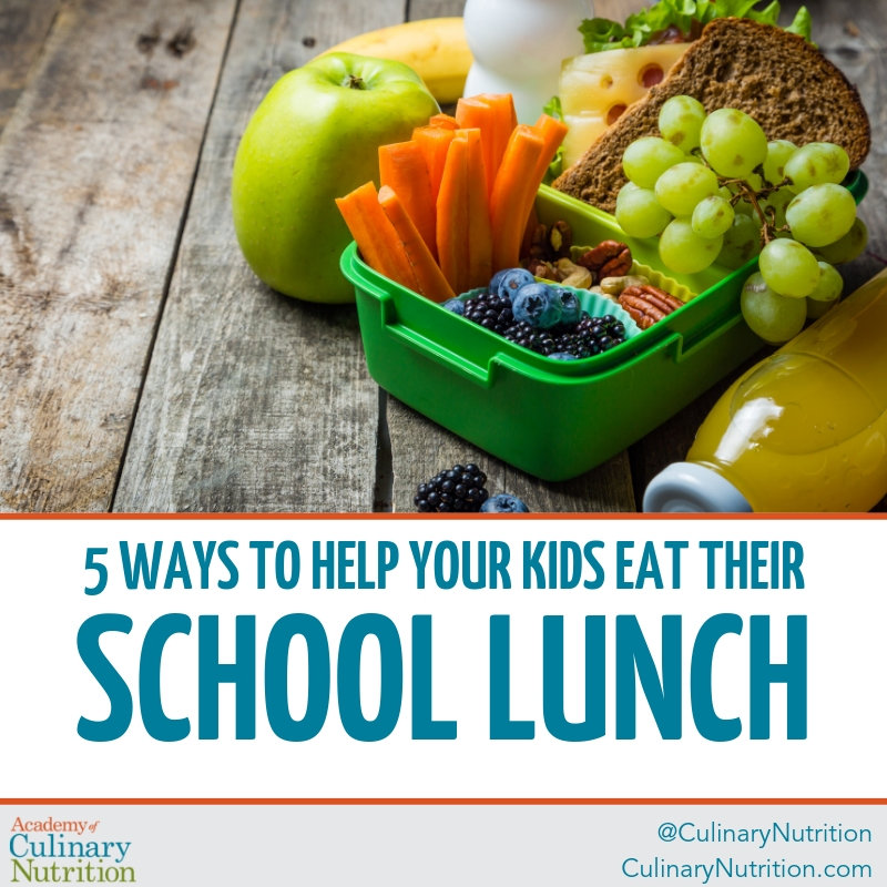 healthy school lunch