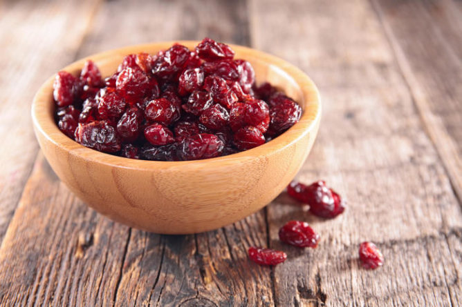 Homemade Dried Cranberries