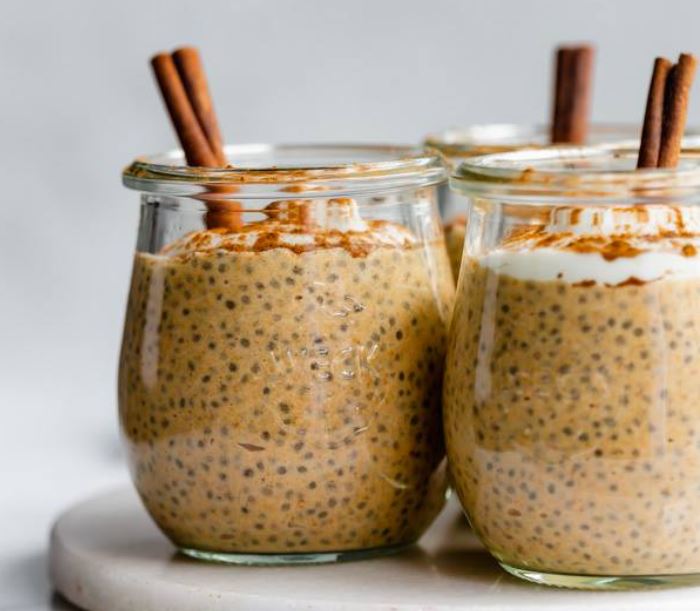 Pumpkin Spice Chia Pudding