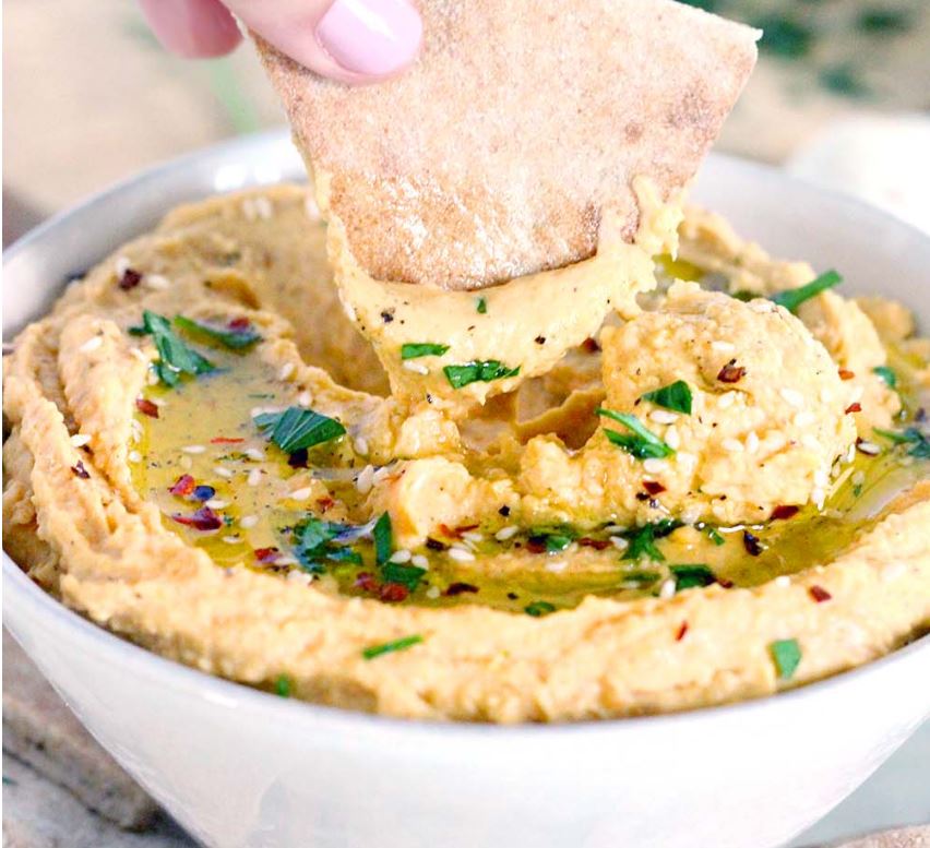 Roasted Sweet Potato Hummus - Best Dip and Hummus Recipes