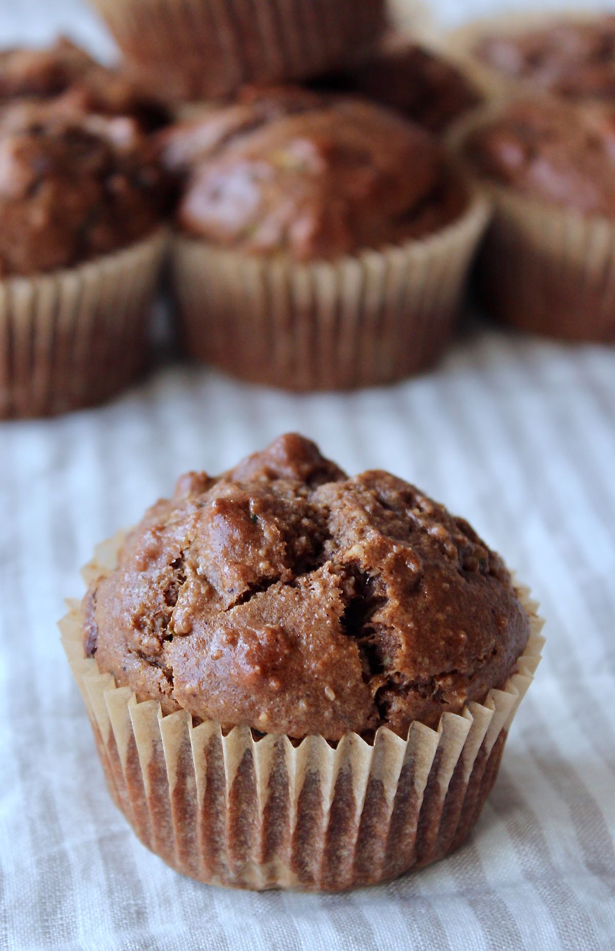 gluten free zucchini muffin