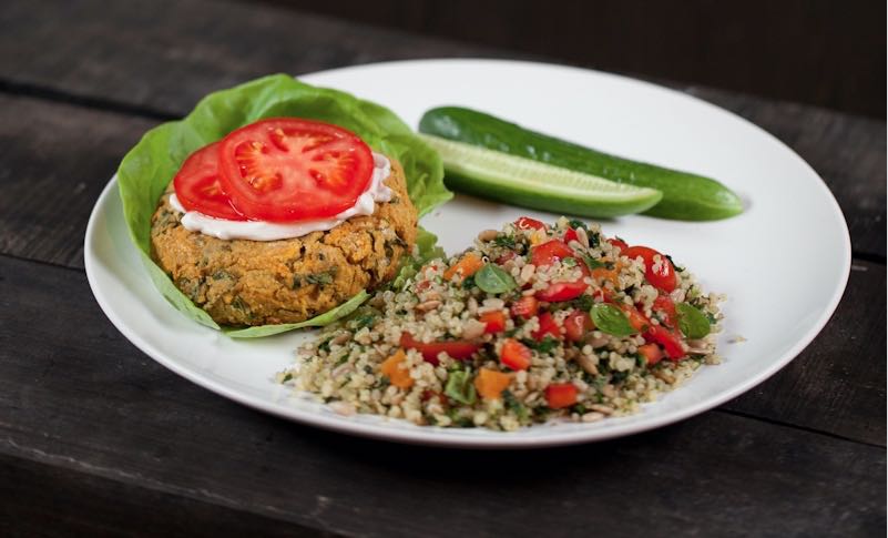 Vegetable Bean Burger