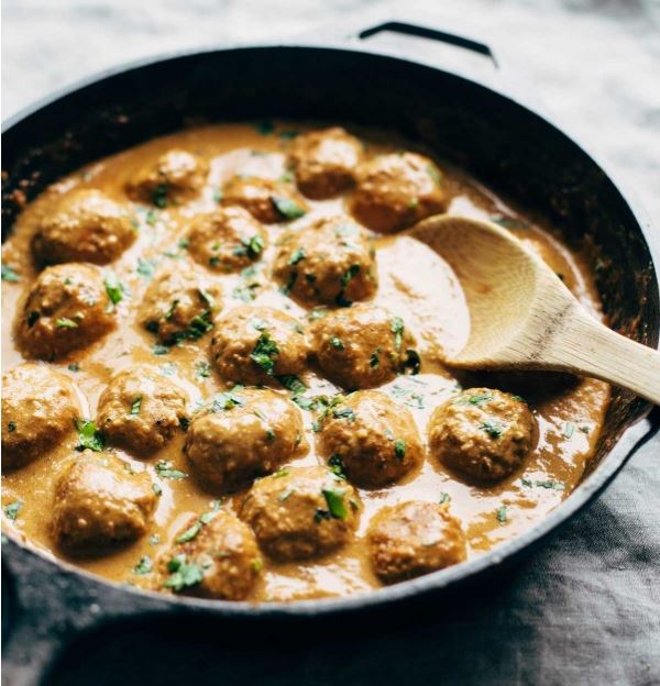 30-minute vegetarian meatballs