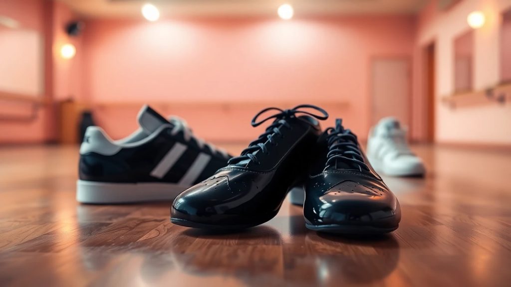 Low shoes for dancing