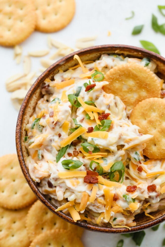 Crackers in million dollar dip.