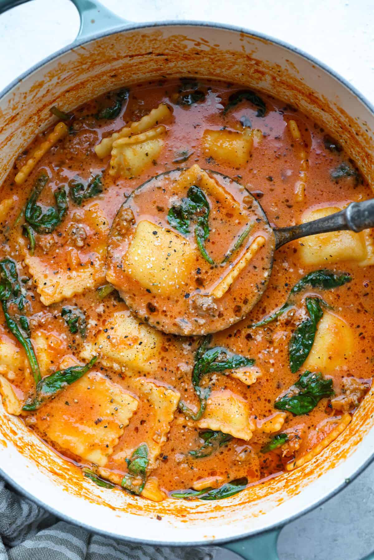 Pot of million dollar soup.