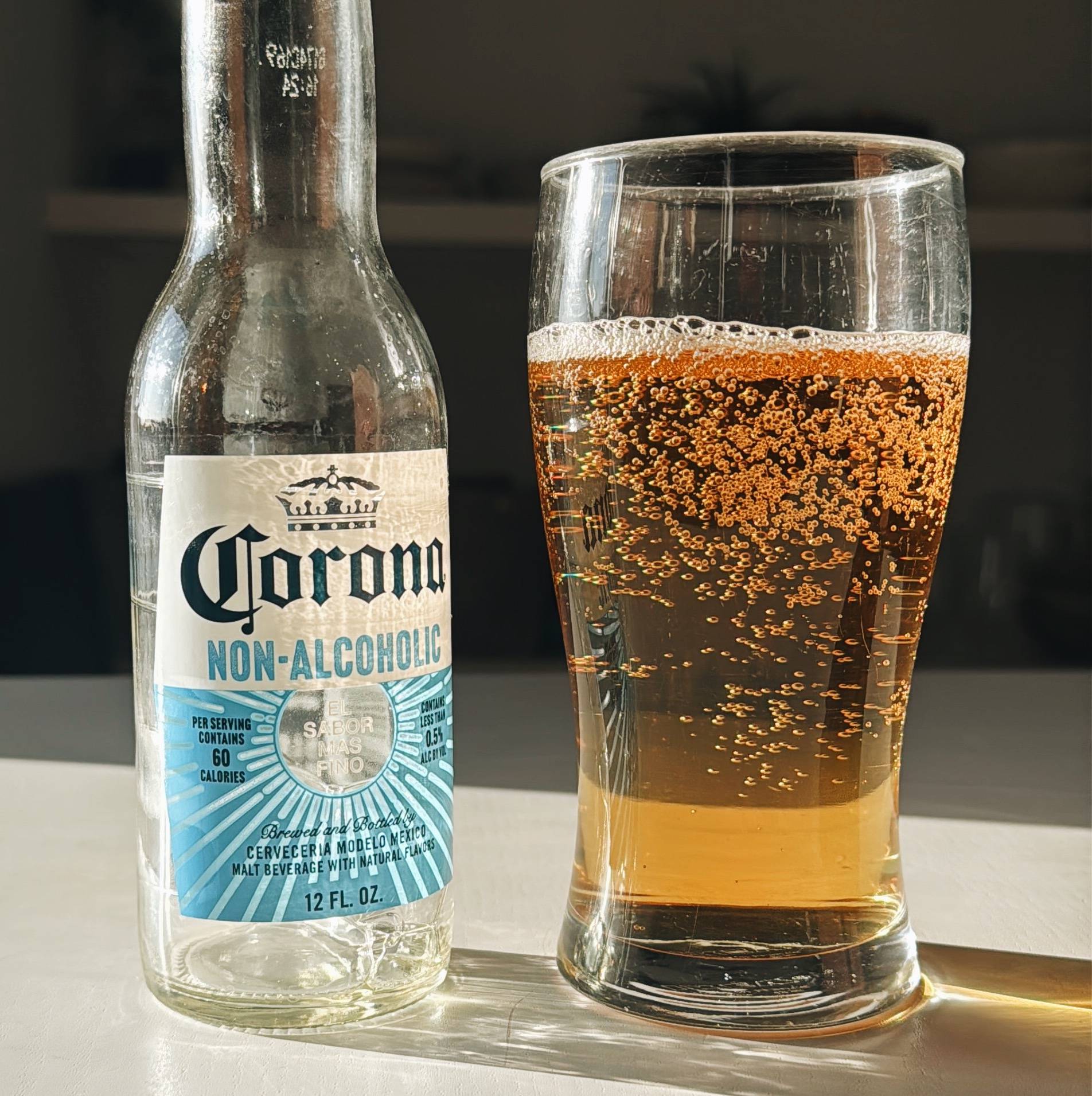 Corona NA beer.