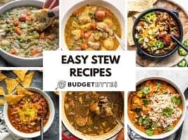 stew recipes collage