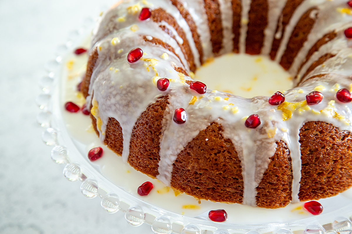 Oil-free Lemon Drizzle Cake