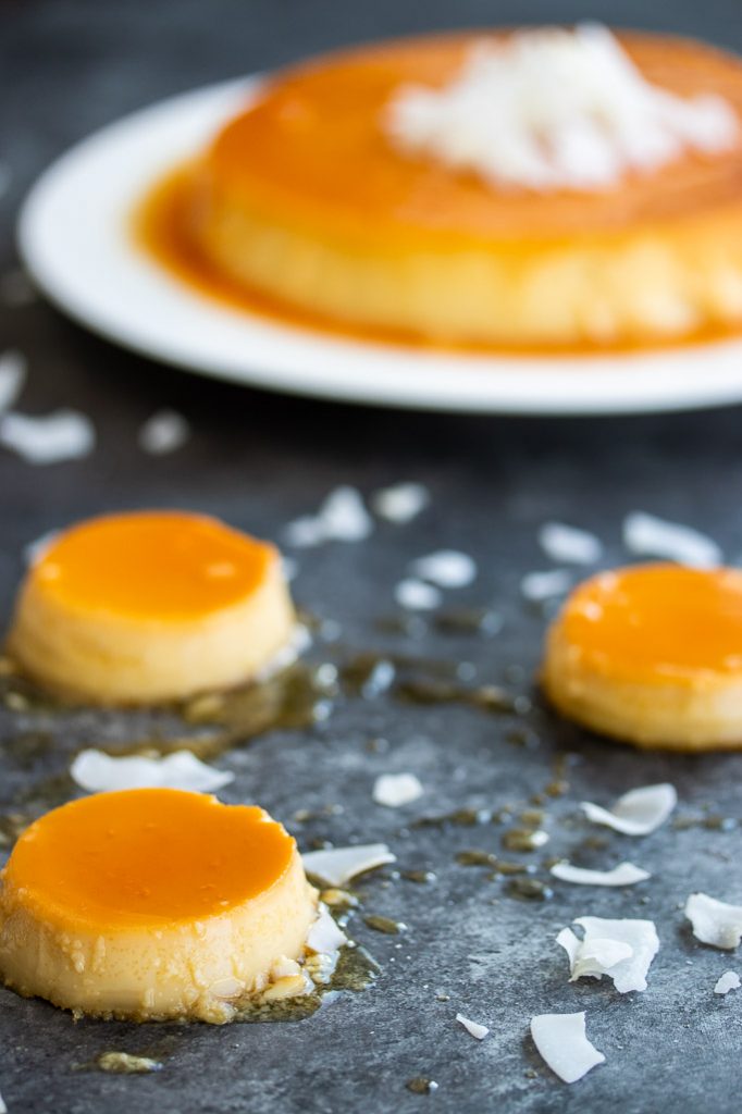 traditional cuban flan de coco coconut flan recipe 